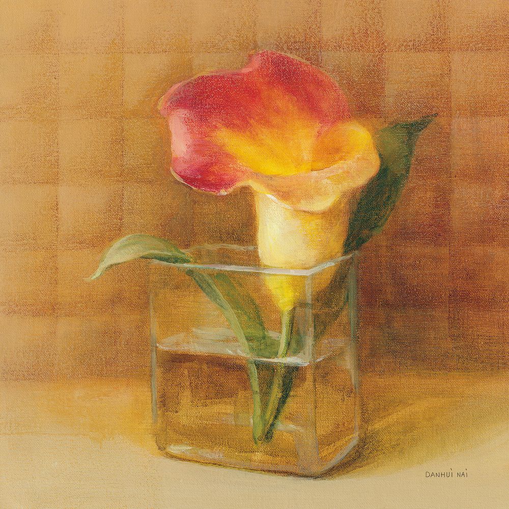 Calla Lily in Glass art print by Danhui Nai for $57.95 CAD