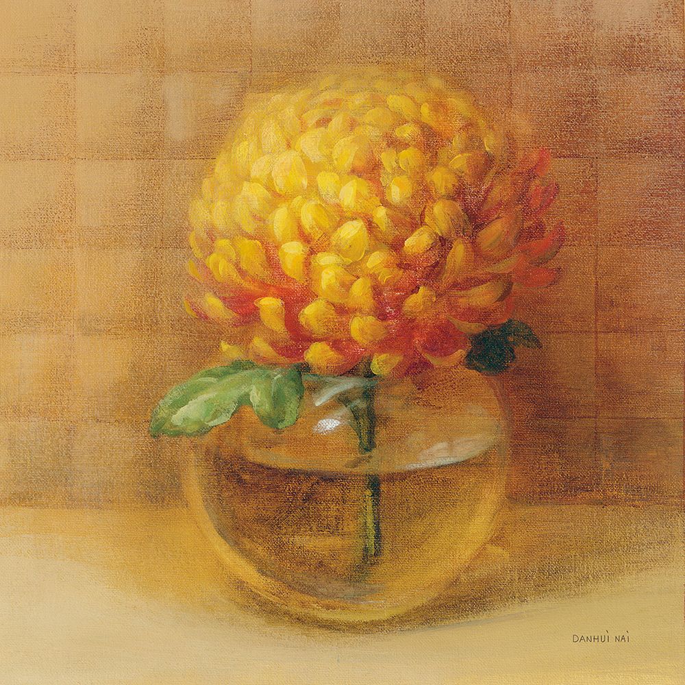 Chrysanthemum in Glass art print by Danhui Nai for $57.95 CAD