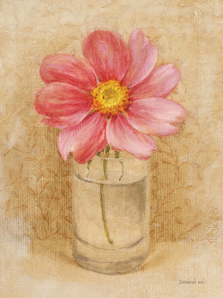 Cosmo Blossom in Glass art print by Danhui Nai for $57.95 CAD