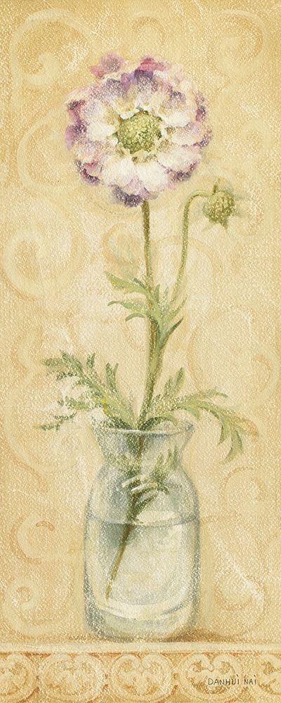 Vintage Pin Cushion in Glass Vase art print by Danhui Nai for $57.95 CAD