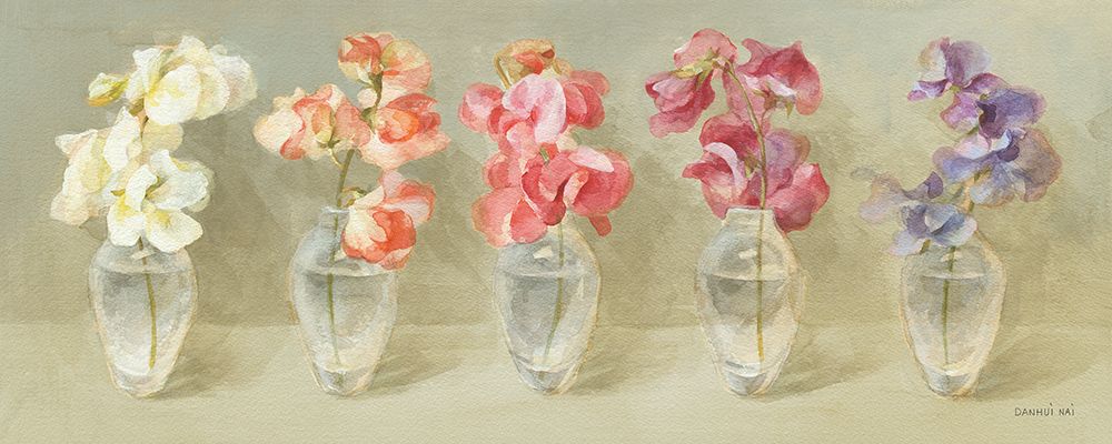 Sweet Pea Palette art print by Danhui Nai for $57.95 CAD