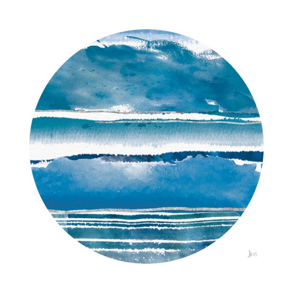 By the Sea Circle art print by Jess Aiken for $57.95 CAD