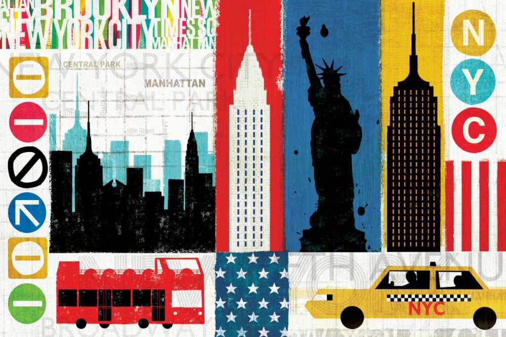 New York City Experience art print by Michael Mullan for $57.95 CAD