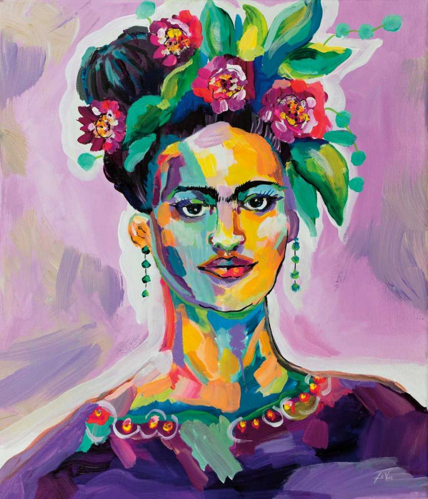 Frida v2 art print by Jeanette Vertentes for $57.95 CAD