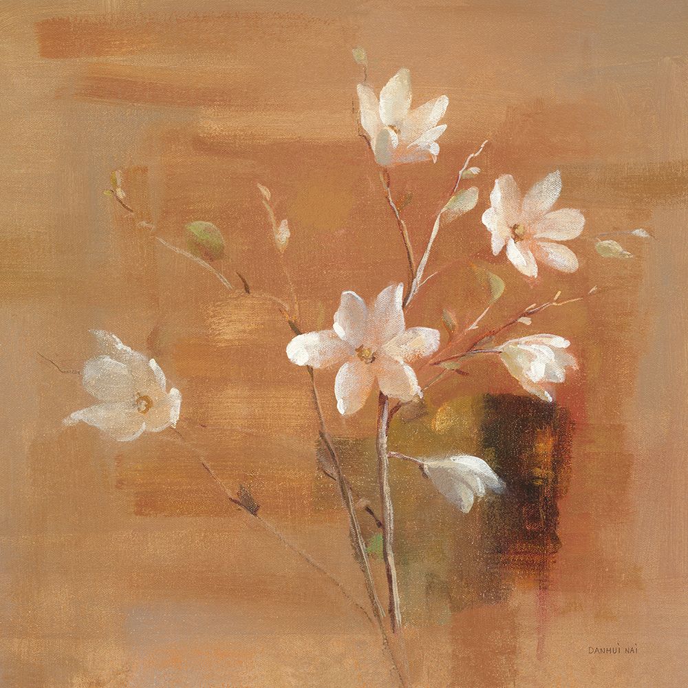 White Magnolia art print by Danhui Nai for $57.95 CAD