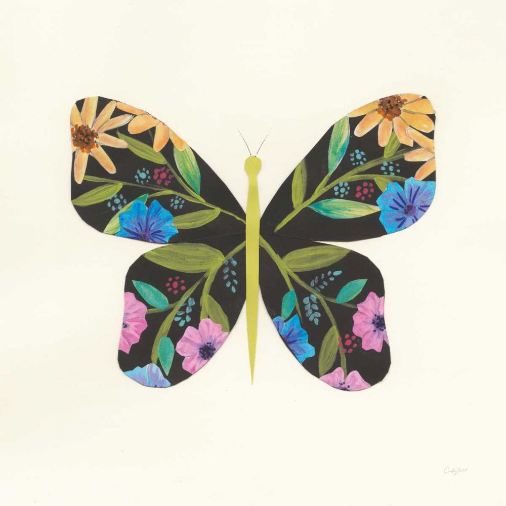 Butterfly Garden I art print by Courtney Prahl for $57.95 CAD