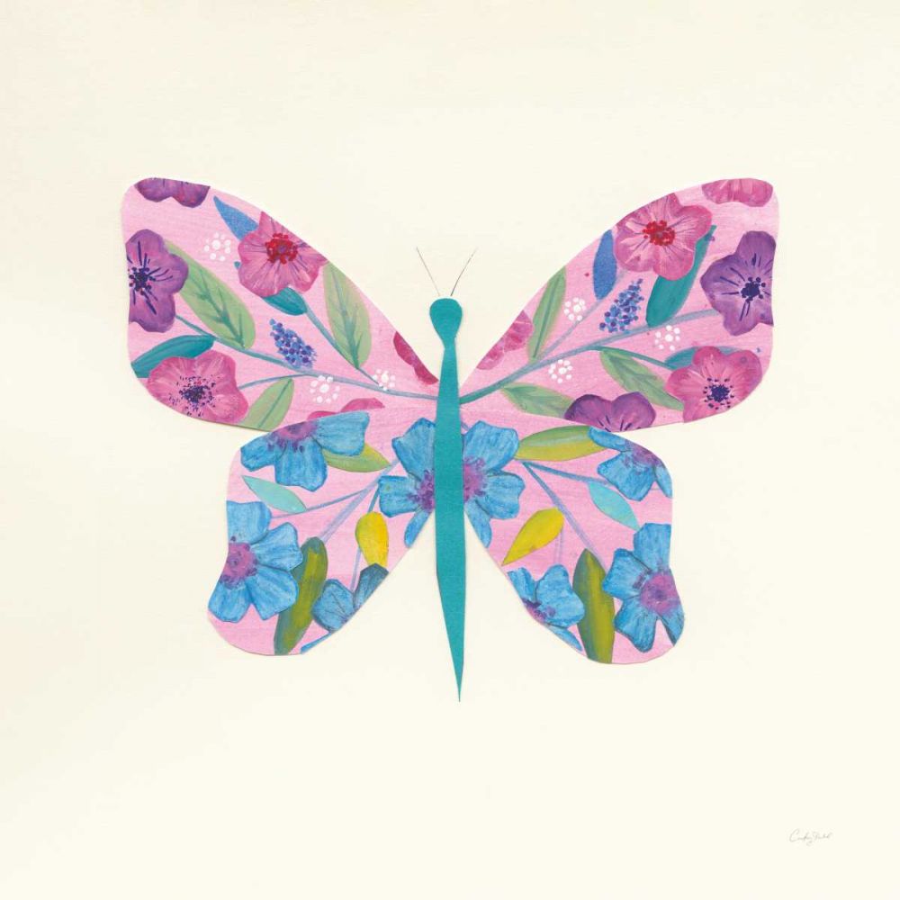 Butterfly Garden II art print by Courtney Prahl for $57.95 CAD