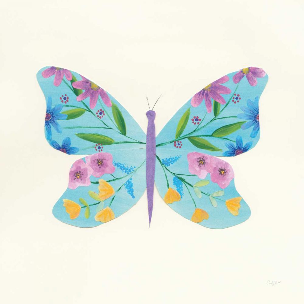Butterfly Garden IV art print by Courtney Prahl for $57.95 CAD