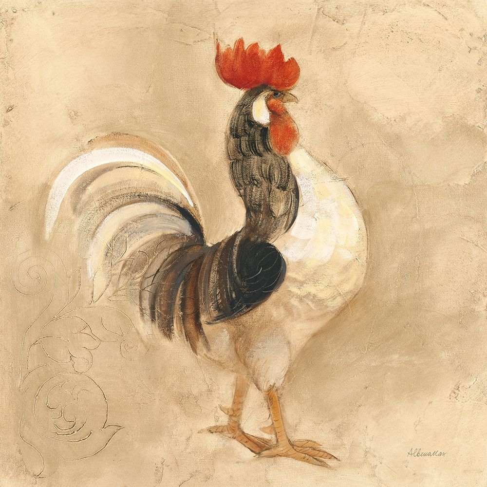 Rooster I art print by Albena Hristova for $57.95 CAD