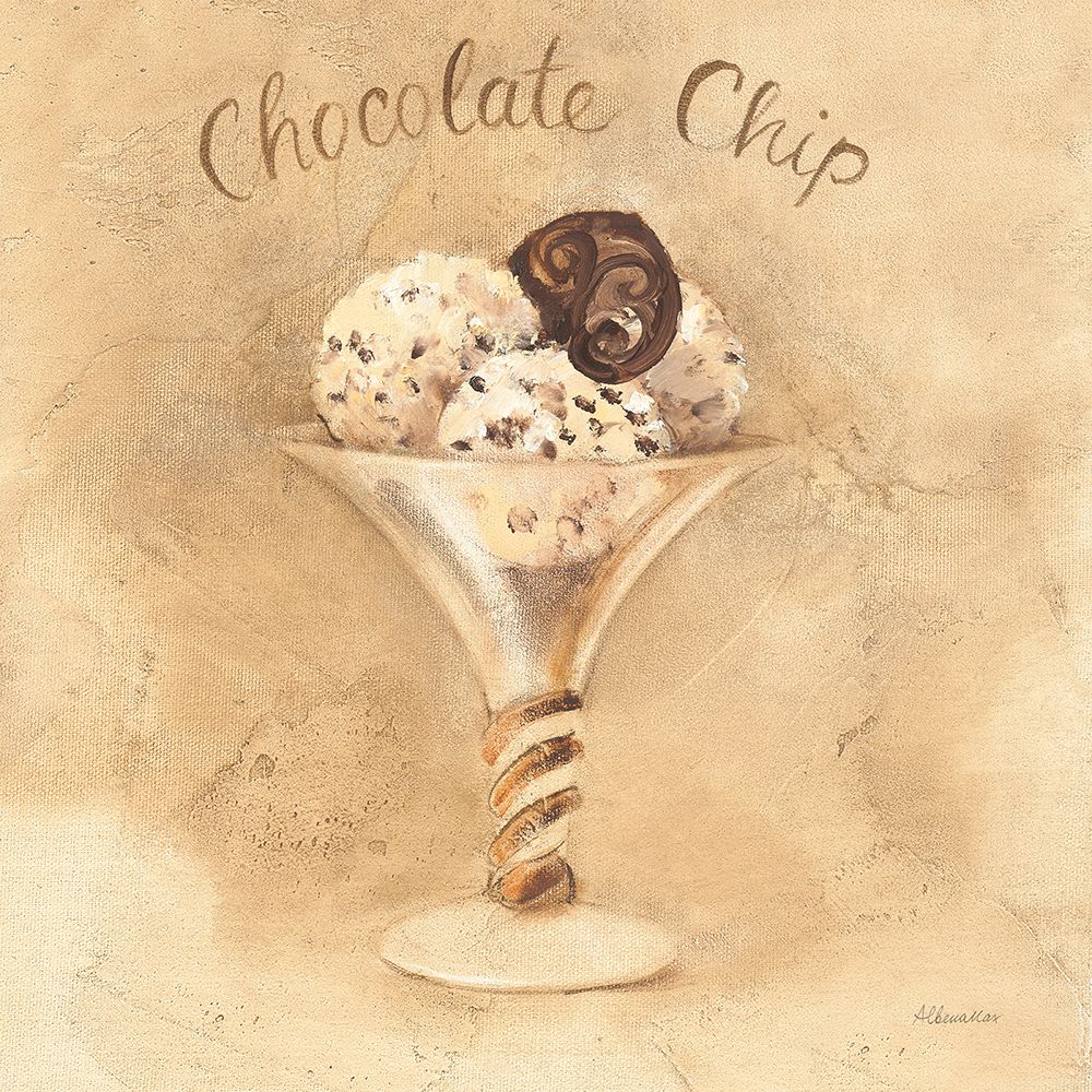 Chocolate Chip Sundae art print by Albena Hristova for $57.95 CAD