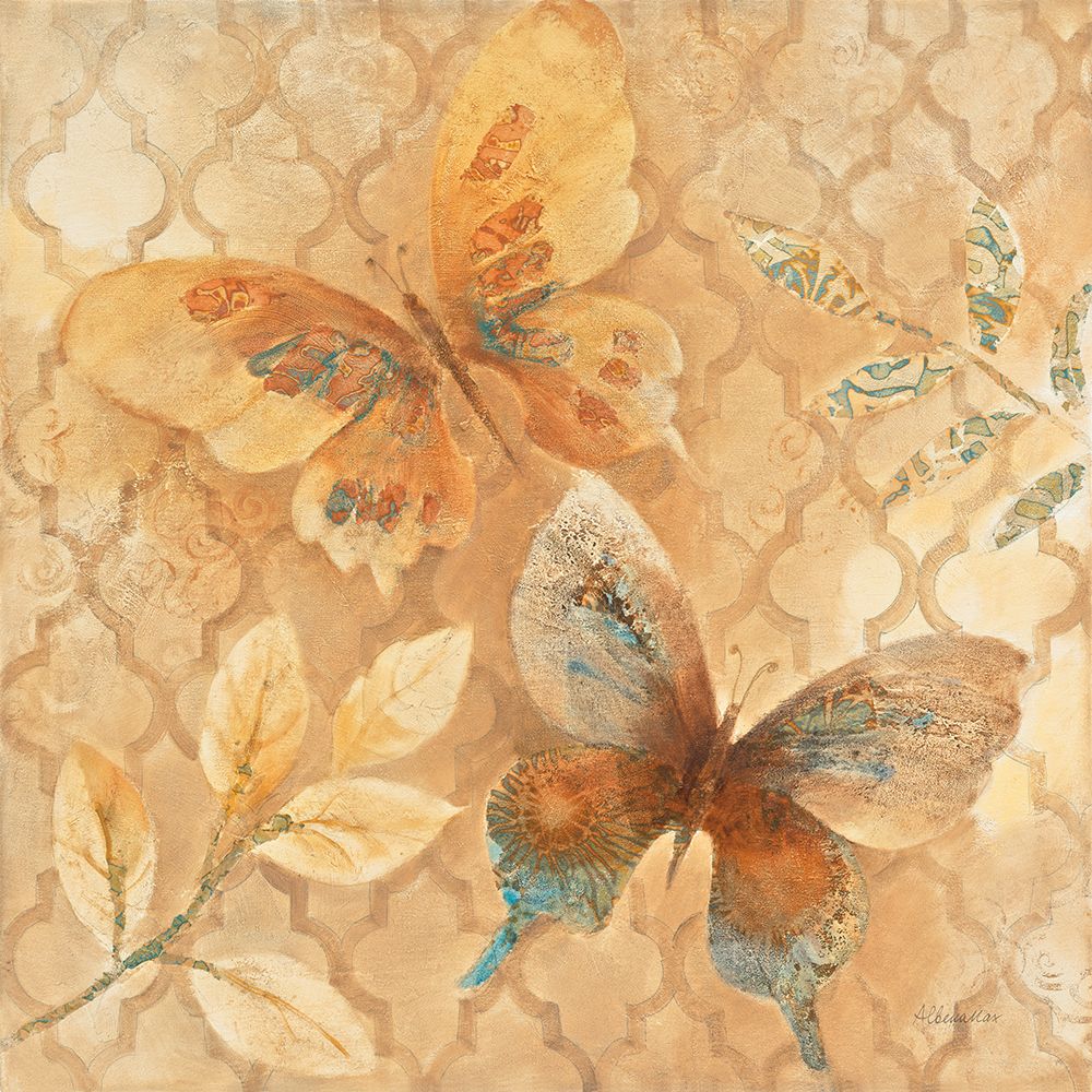 Gilded Butterfly I art print by Albena Hristova for $57.95 CAD