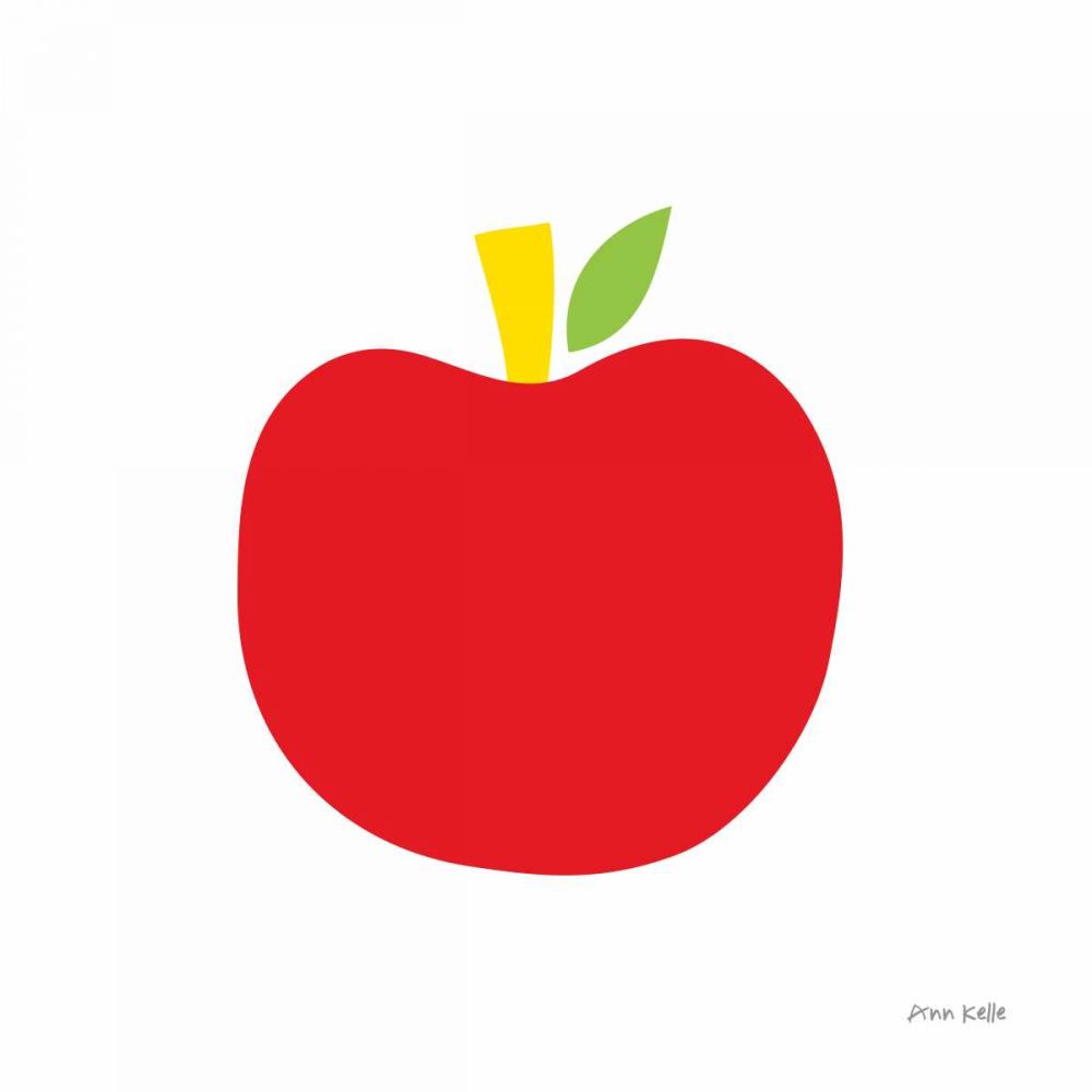 Red Apple art print by Ann Kelle for $57.95 CAD