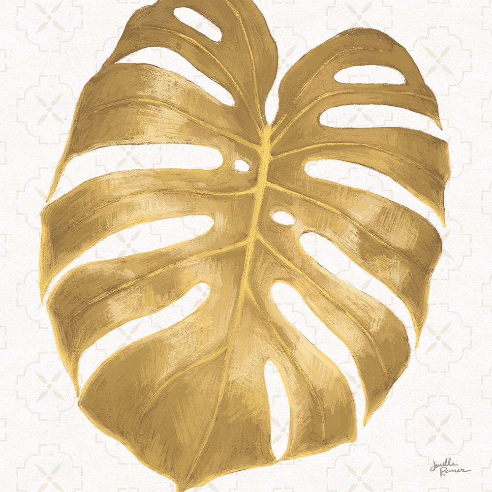 Welcome to Paradise XIII Gold art print by Janelle Penner for $57.95 CAD