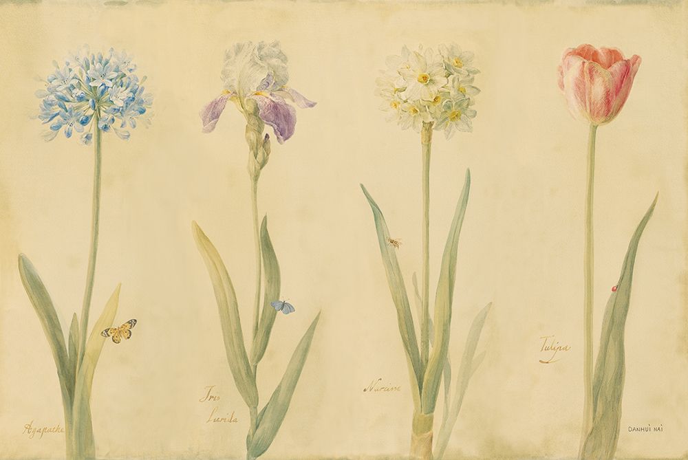 Spring Botanicals art print by Danhui Nai for $57.95 CAD
