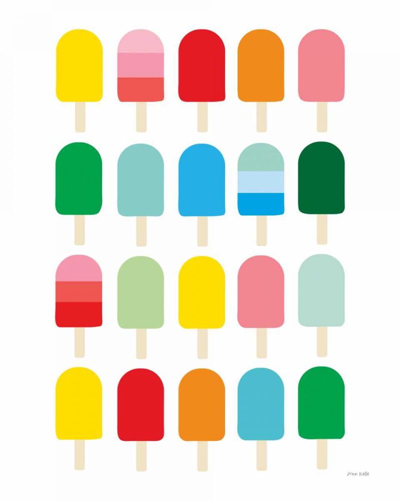 Popcycle Fun art print by Ann Kelle for $57.95 CAD