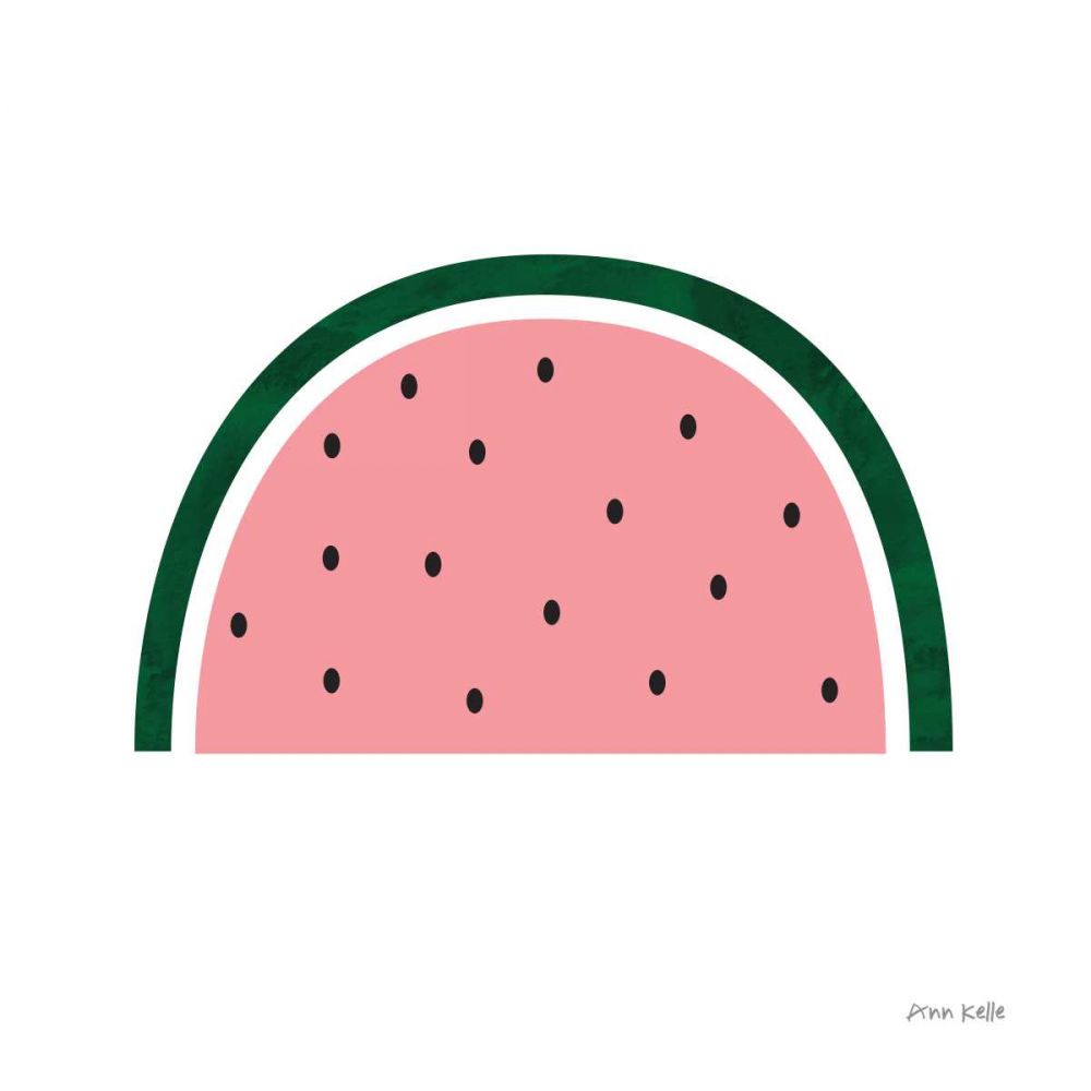 Watermelon art print by Ann Kelle for $57.95 CAD