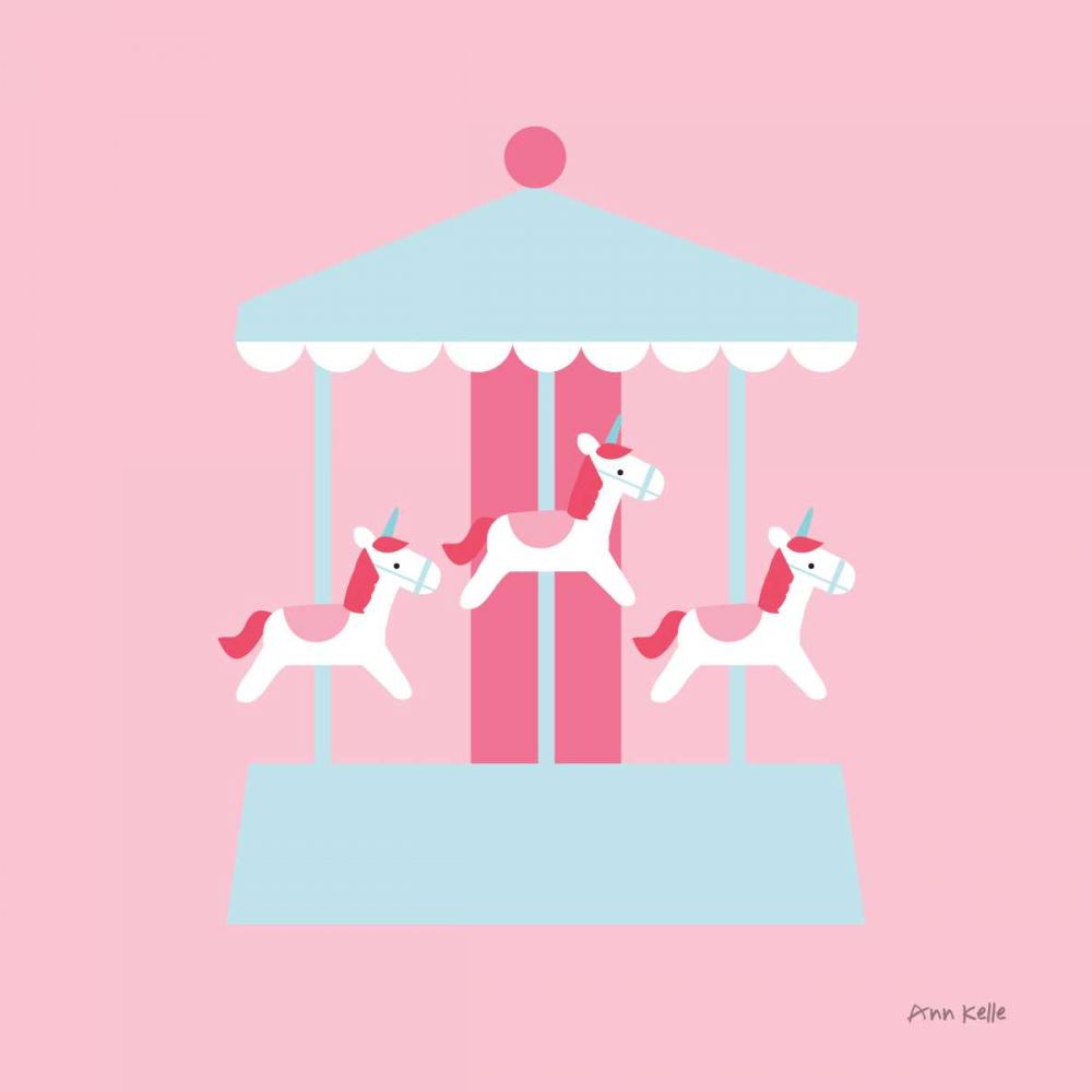 Merry Go Round art print by Ann Kelle for $57.95 CAD