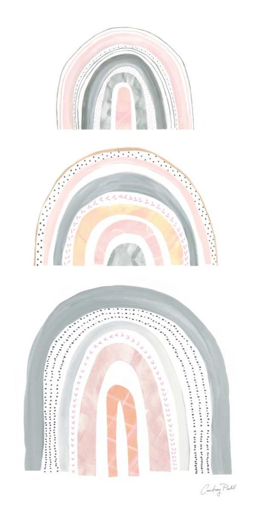 Boho Rainbow V art print by Courtney Prahl for $57.95 CAD
