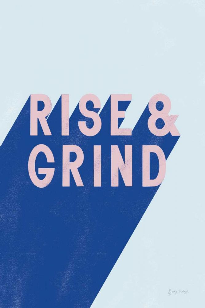 Rise and Grind art print by Becky Thorns for $57.95 CAD