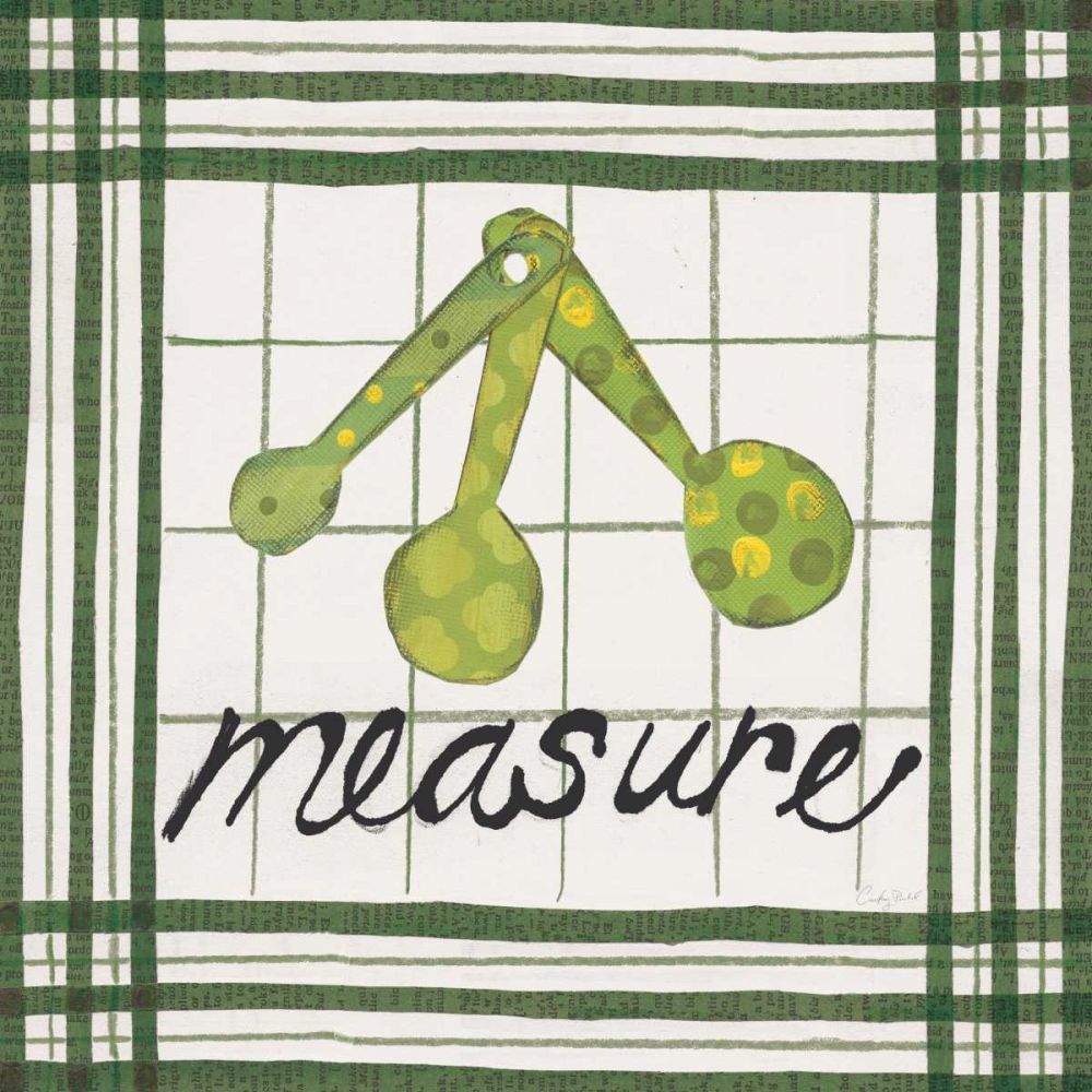 Cool Kitchen Measure art print by Courtney Prahl for $57.95 CAD