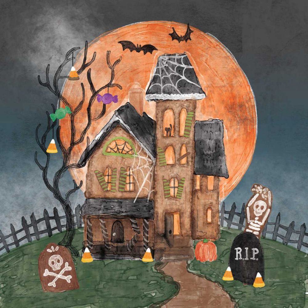Haunted Villa art print by Mary Urban for $57.95 CAD