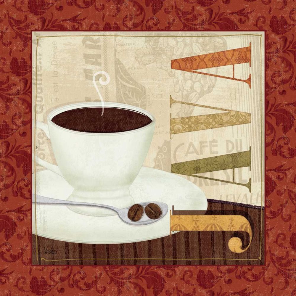 Coffee Cup I art print by Veronique Charron for $57.95 CAD