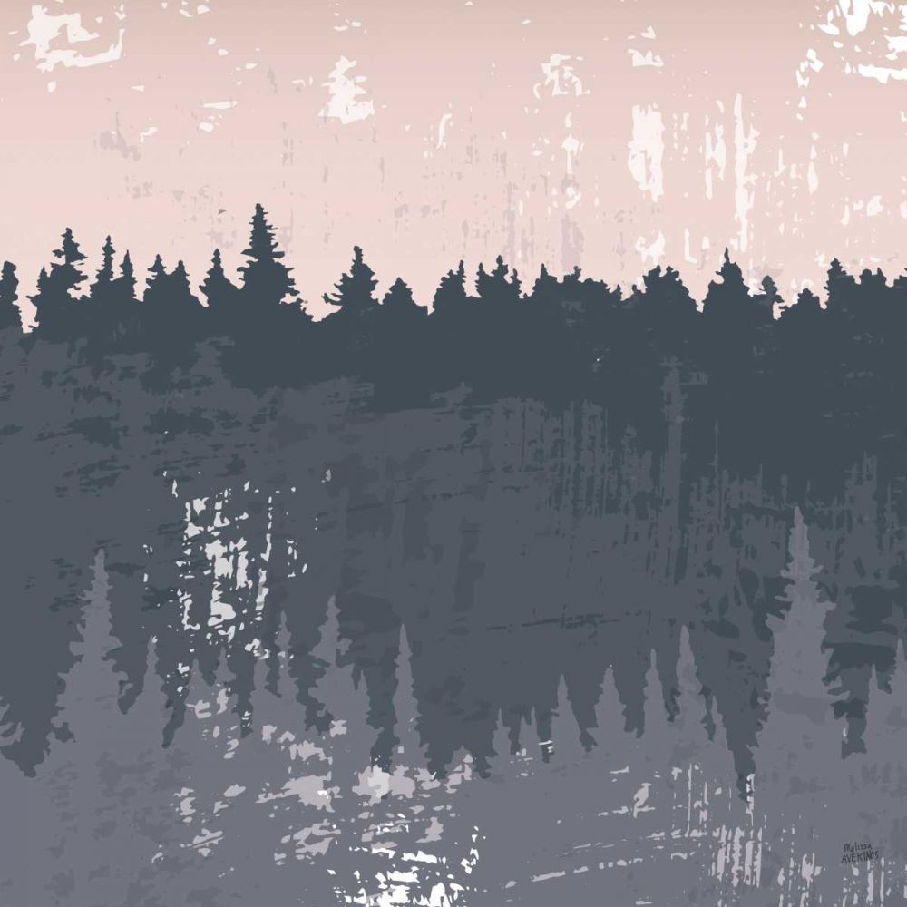 Evening Forest II art print by Melissa Averinos for $57.95 CAD