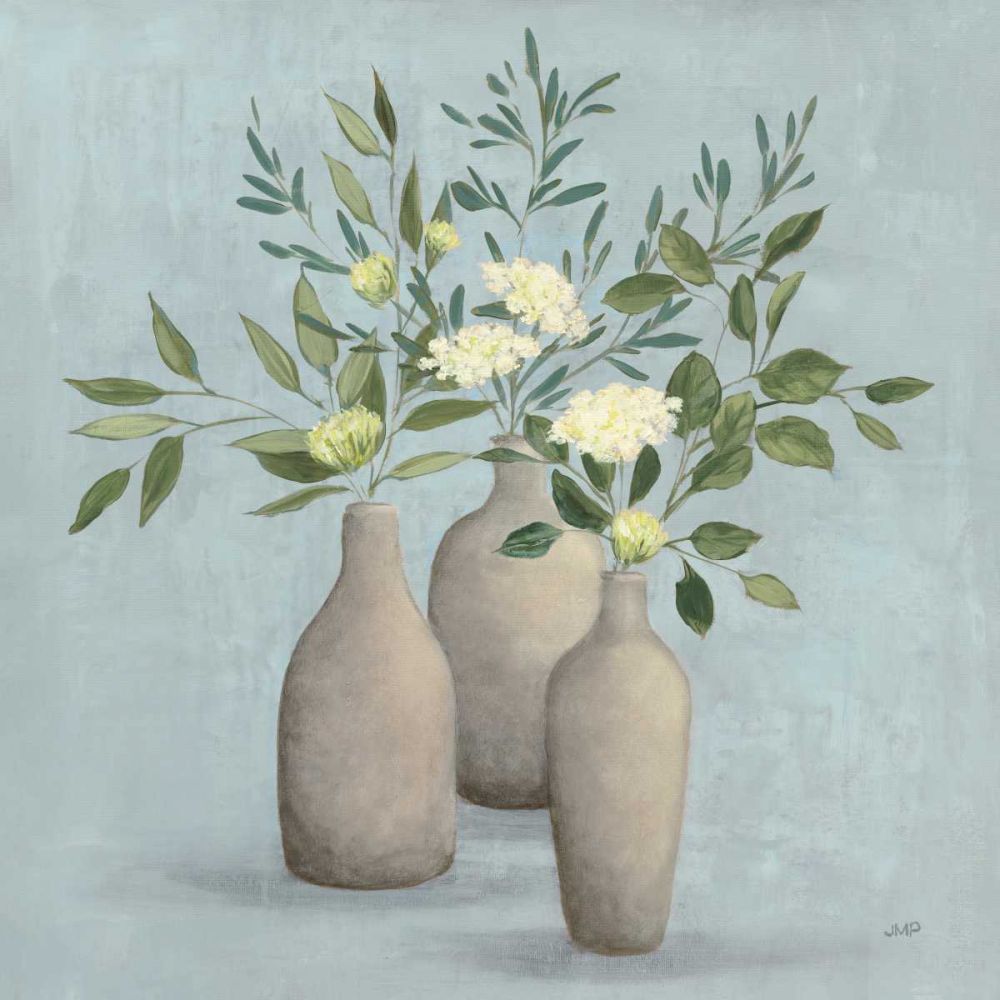Natural Bouquet II Blue art print by Julia Purinton for $57.95 CAD