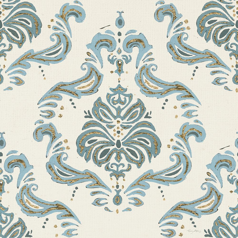 Toile Birds Pattern VIB art print by Emily Adams for $57.95 CAD