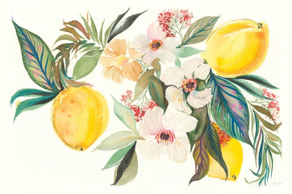Citrus Summer I art print by Kristy Rice for $57.95 CAD