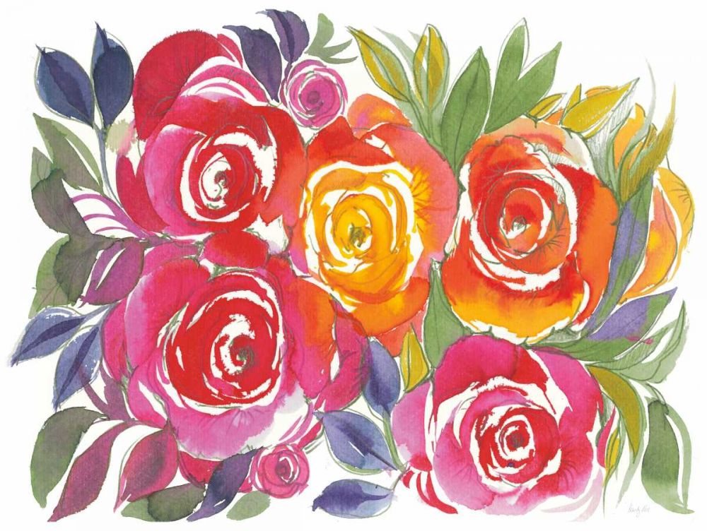 Bold Roses I art print by Kristy Rice for $57.95 CAD