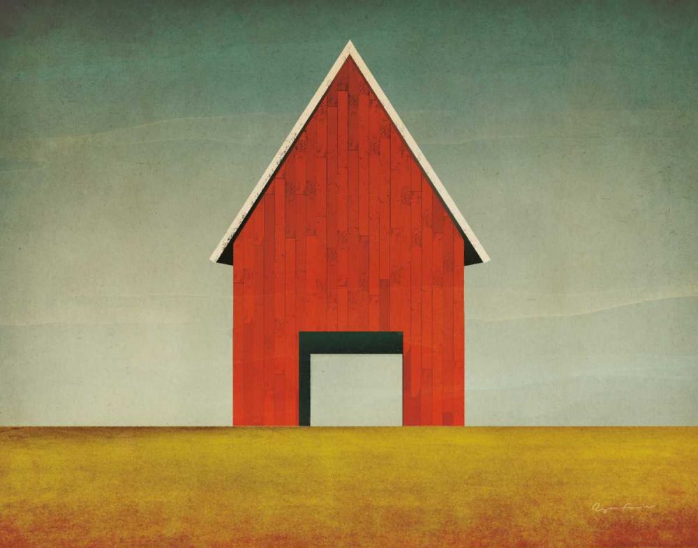Red Barn Summer art print by Ryan Fowler for $57.95 CAD