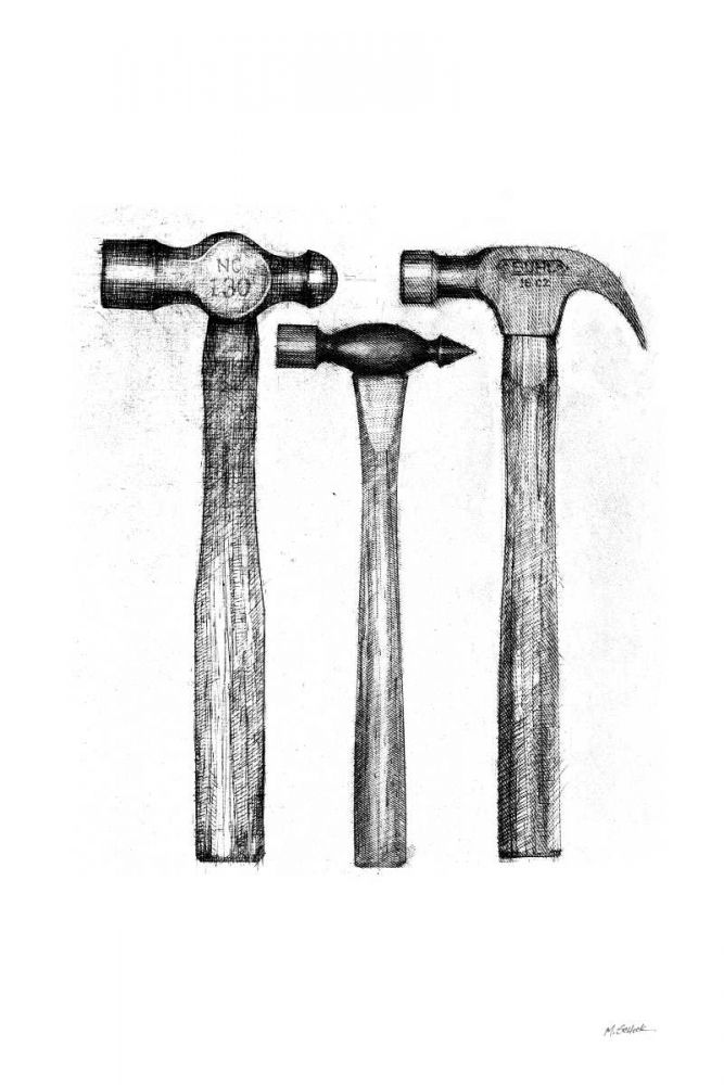 Hammers art print by Mike Schick for $57.95 CAD
