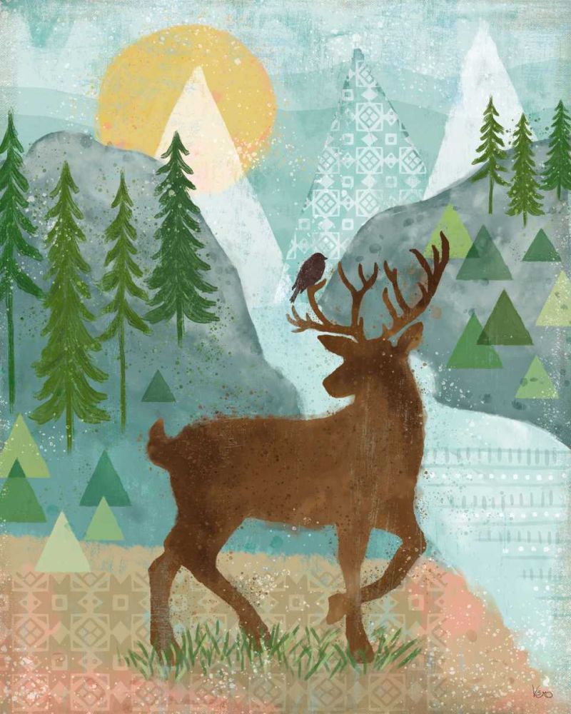 Woodland Forest II art print by Veronique Charron for $57.95 CAD