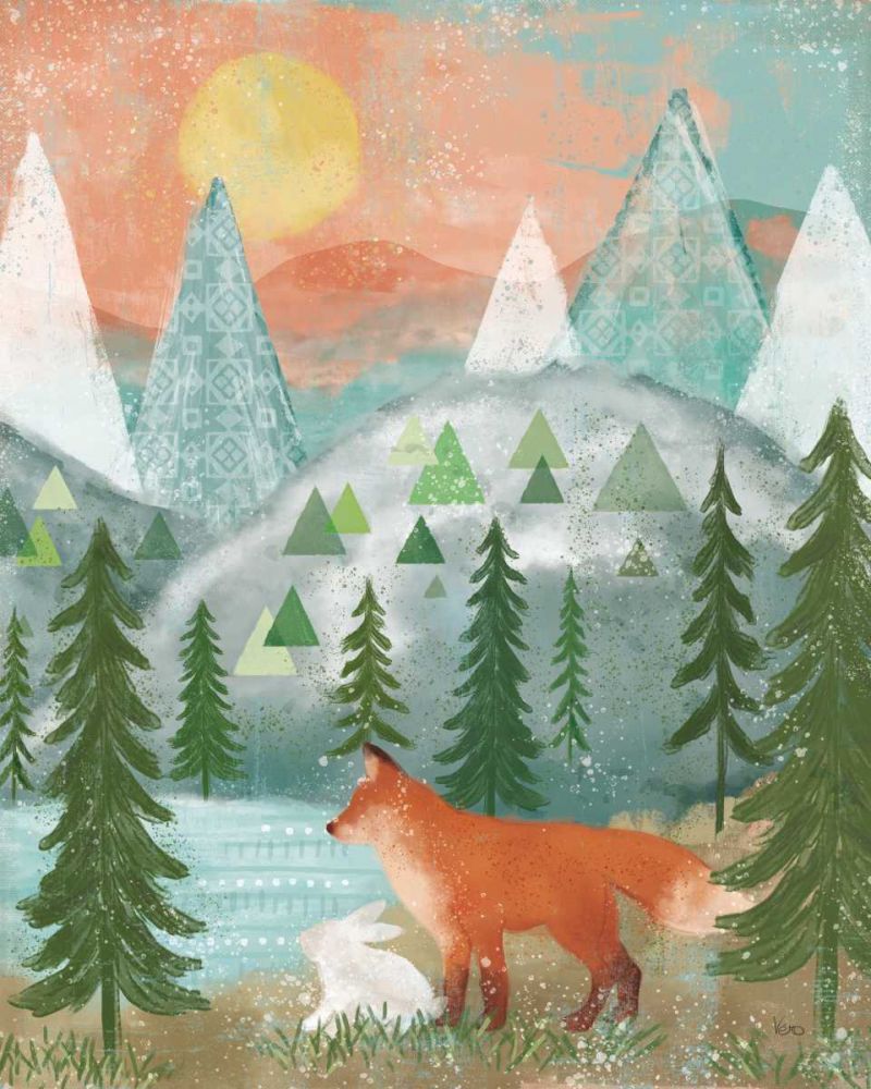 Woodland Forest V art print by Veronique Charron for $57.95 CAD