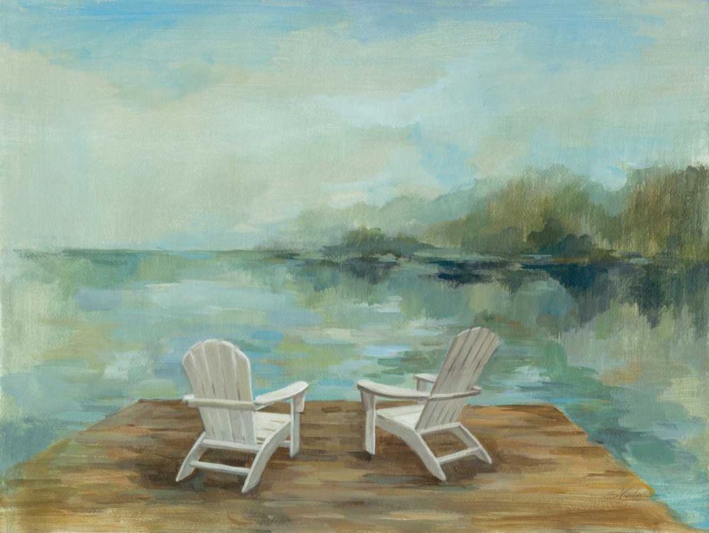 Lakeside Retreat I no Wood art print by Silvia Vassileva for $57.95 CAD