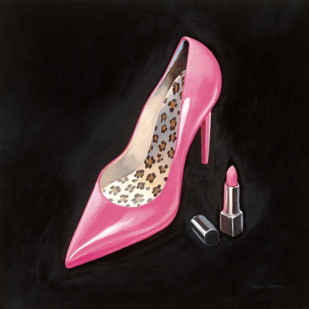 The Pink Shoe II Crop art print by Marco Fabiano for $57.95 CAD