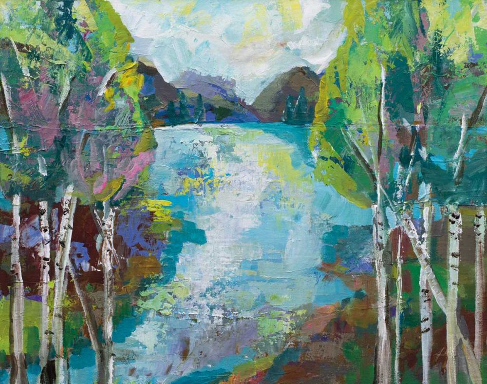 Birch Pond art print by Jeanette Vertentes for $57.95 CAD