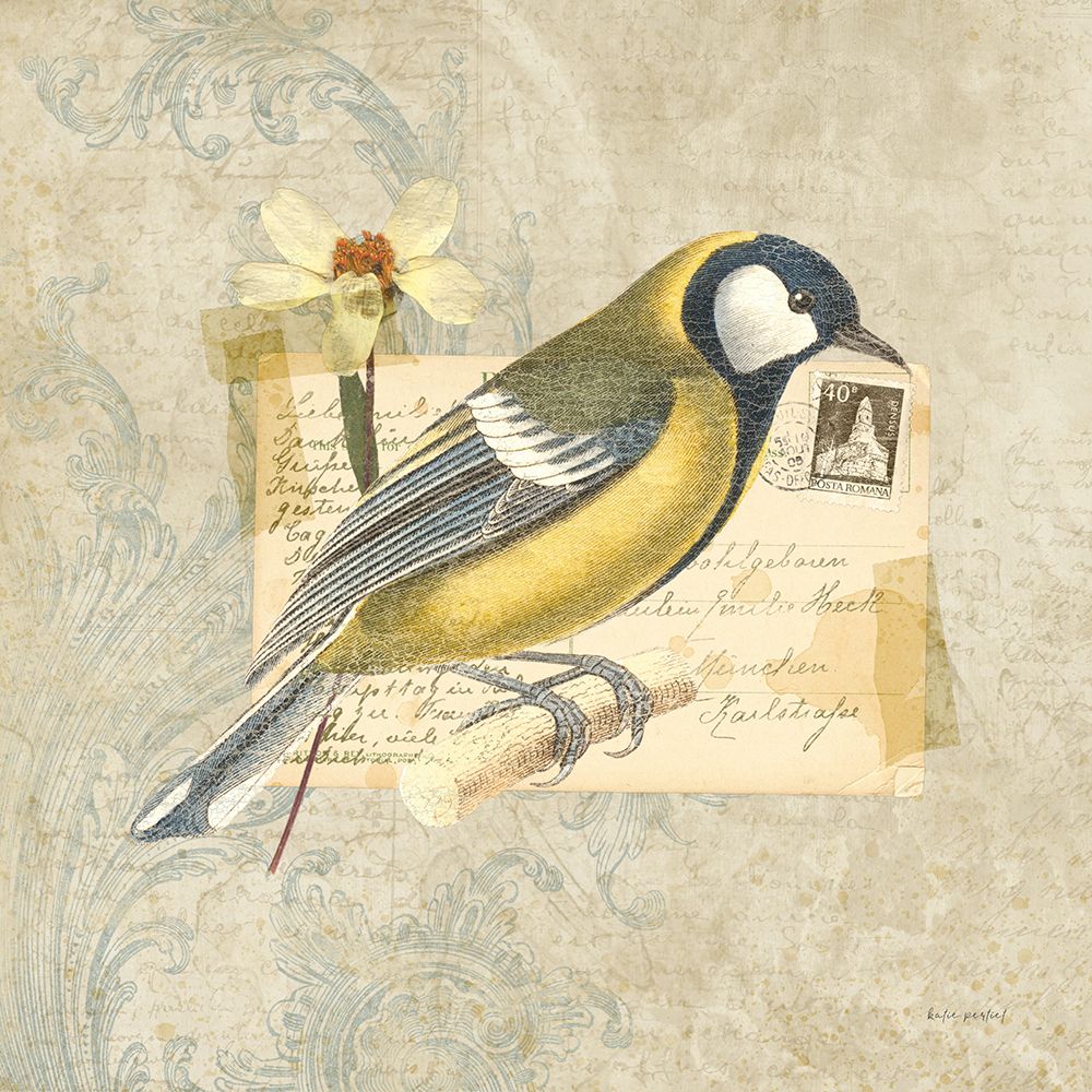 Traveler Bird III art print by Katie Pertiet for $57.95 CAD