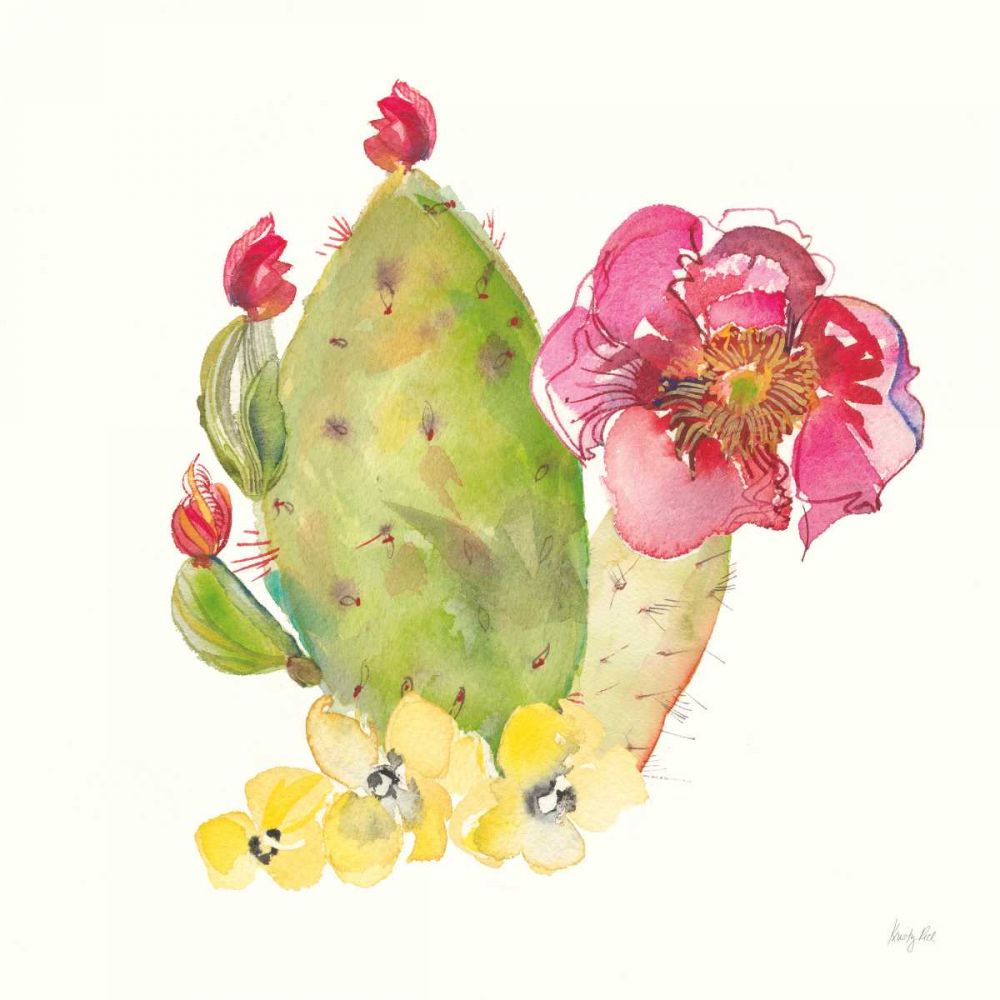 Succulent Desert II art print by Kristy Rice for $57.95 CAD