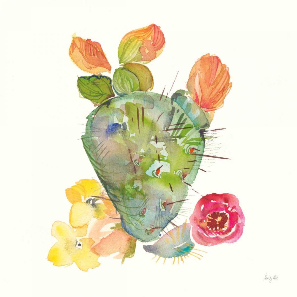 Succulent Desert III art print by Kristy Rice for $57.95 CAD