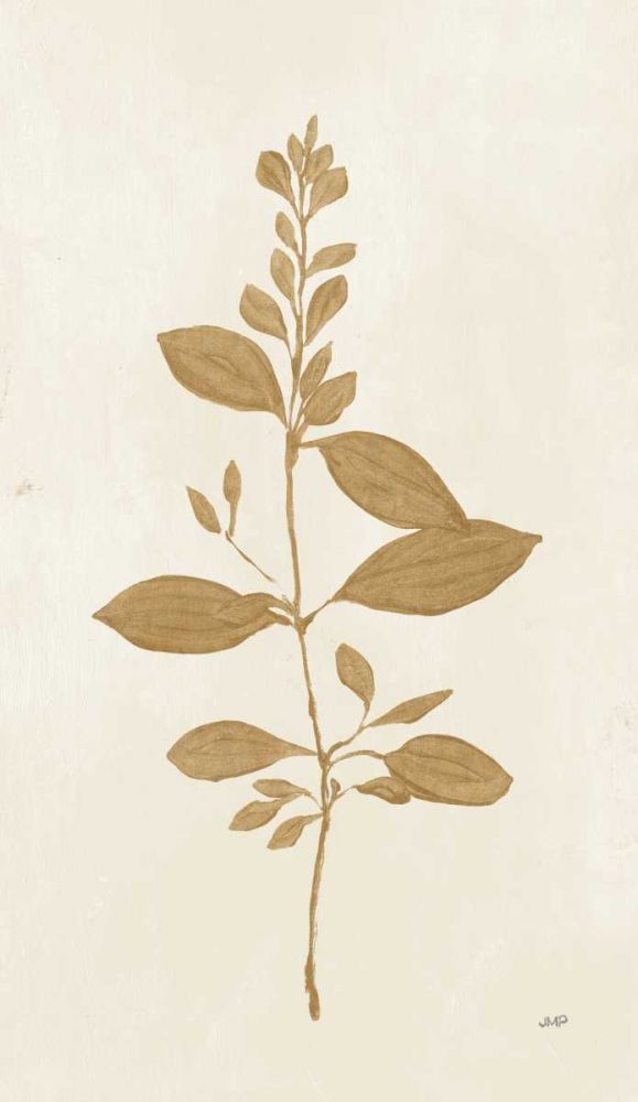 Botanical Study VIII Gold art print by Julia Purinton for $57.95 CAD