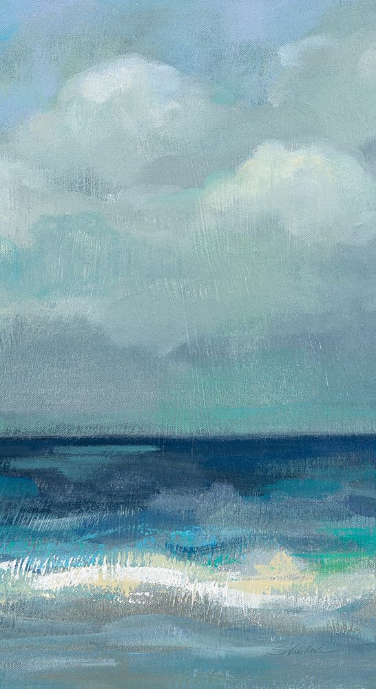 Clouds and Sea Crop art print by Silvia Vassileva for $57.95 CAD