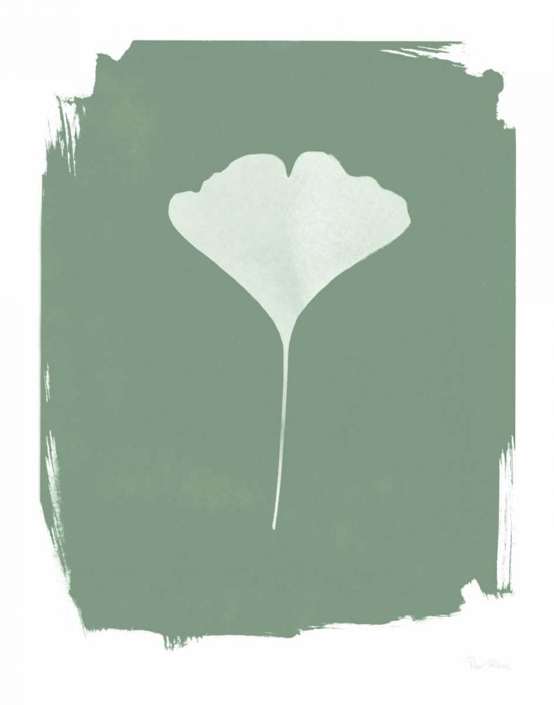 Nature by the Lake Gingko I Green art print by Piper Rhue for $57.95 CAD