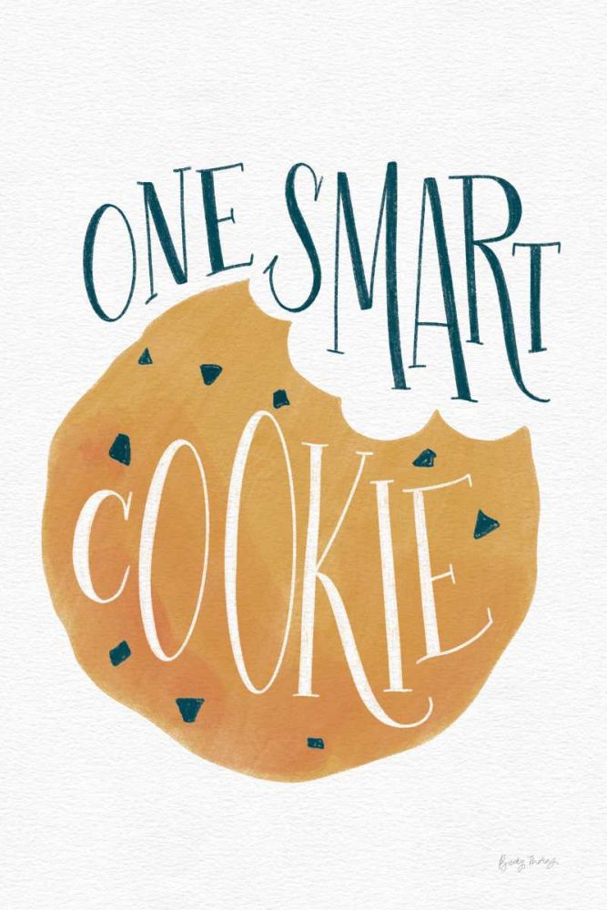 One Smart Cookie art print by Becky Thorns for $57.95 CAD