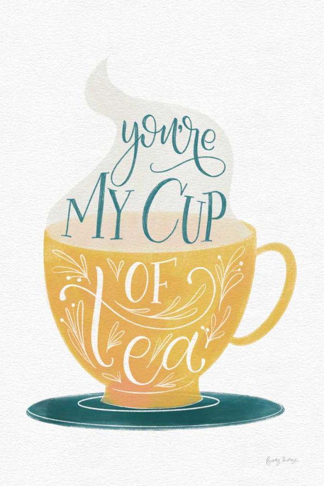 My Cup of Tea art print by Becky Thorns for $57.95 CAD
