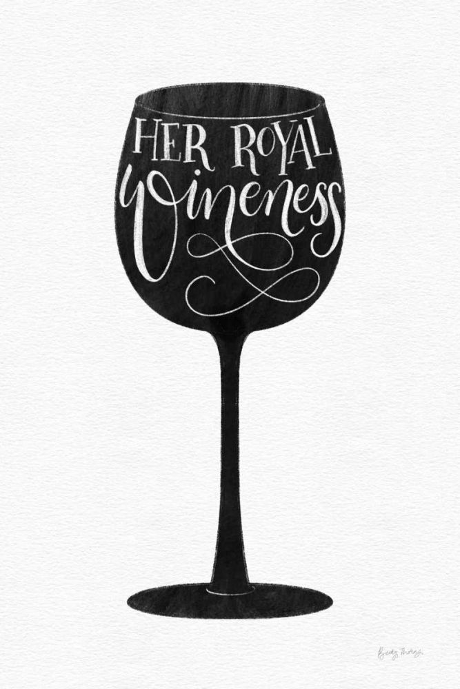 Wineness BW art print by Becky Thorns for $57.95 CAD