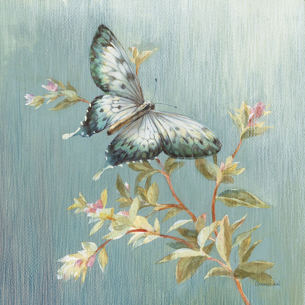 Natural Detail II Blue art print by Danhui Nai for $57.95 CAD