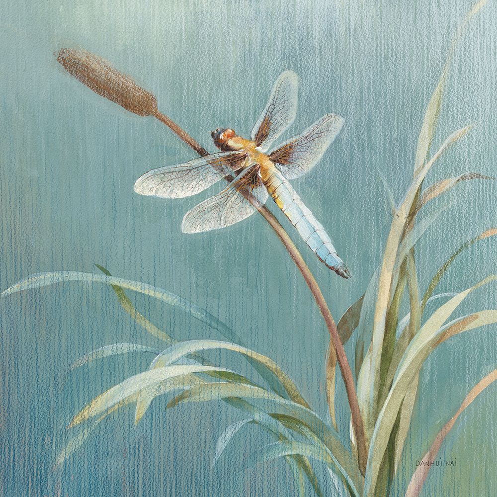Natural Detail IV Blue art print by Danhui Nai for $57.95 CAD