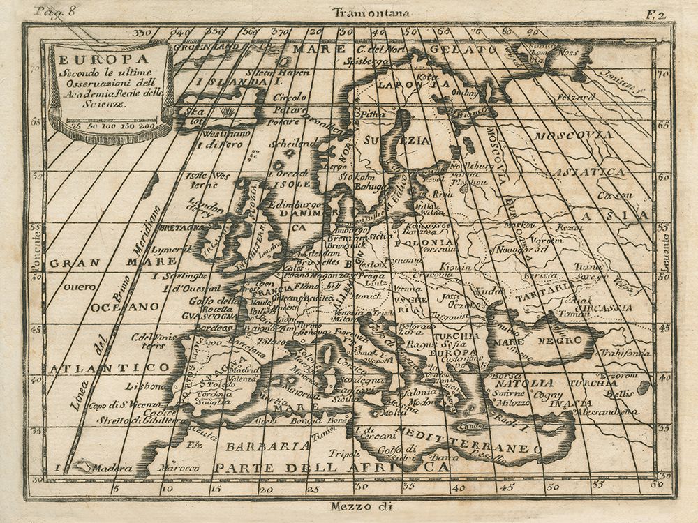 Vintage Europa art print by Wild Apple Portfolio for $57.95 CAD